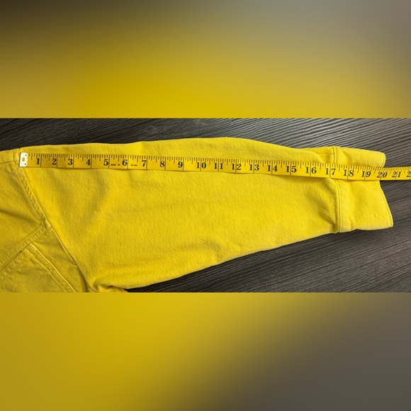 Zara Yellow Jean Jacket - Picture 10 of 10